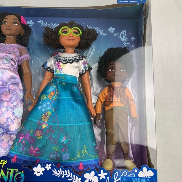 Disney Encanto Character Doll Set Mirabel Isabela Luisa Antonio Gift Set 4 Count - Picture 13 of 14